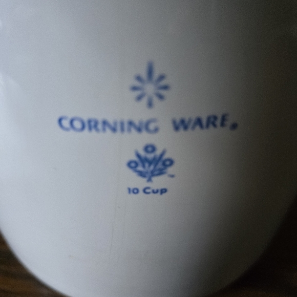 Vintage Corningware 10 Cup Blue Cornflower Percolater Coffee Pot Carafe - Picture 7 of 16